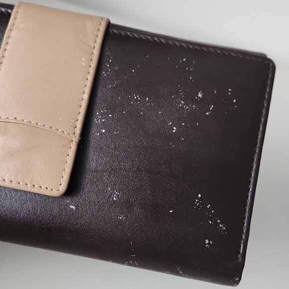 MANCINI | Leather wallet brown tan - Picture 4 of 7